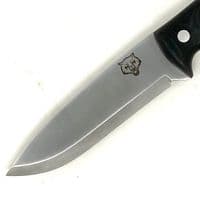 Mk II TBS Timberwolf Bushcraft Knife - Standard Sheath - Black Micarta